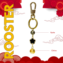 Load image into Gallery viewer, Chinese Zodiac Lucky Crystals Keychain