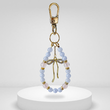 Load image into Gallery viewer, Dainty Crystal Keychain or Phone Charm by Ameliorate Crystals