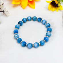 Load image into Gallery viewer, Blue Apatite (Brazil) Crystal Bracelet