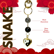Load image into Gallery viewer, Chinese Zodiac Lucky Crystals Keychain