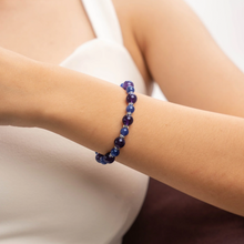 Load image into Gallery viewer, Twilight Berry (Amethyst, Tanzanite) Crystal Bracelet