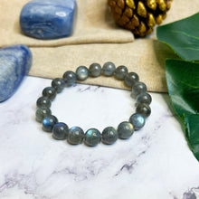 Load image into Gallery viewer, Labradorite Crystal Bracelet