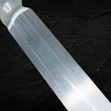 Load image into Gallery viewer, Selenite Cleansing & Charging Twisted Wand