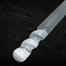 Load image into Gallery viewer, Selenite Cleansing & Charging Twisted Wand