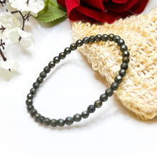Load image into Gallery viewer, Faceted Pyrite Crystal Bracelet