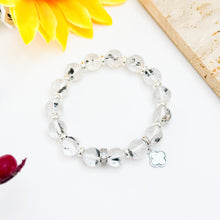 Load image into Gallery viewer, Herkimer Diamond (Grade AAA) with S925 Meteorite (Sweden) Crystal Bracelet