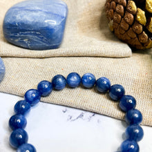 Load image into Gallery viewer, Kyanite (with Gold Plated Abacus)