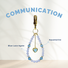 Load image into Gallery viewer, Dainty Crystal Keychain or Phone Charm by Ameliorate Crystals