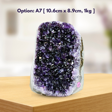 Load image into Gallery viewer, Amethsyt Druzy Caves From Uruguay