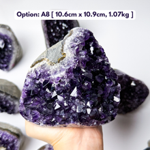 Load image into Gallery viewer, Amethsyt Druzy Caves From Uruguay