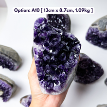 Load image into Gallery viewer, Amethsyt Druzy Caves From Uruguay