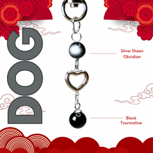 Load image into Gallery viewer, Chinese Zodiac Lucky Crystals Keychain