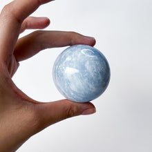 Load image into Gallery viewer, Blue Calcite Sphere