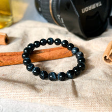 Load image into Gallery viewer, Blue Tiger's Eye Crystal Bracelet