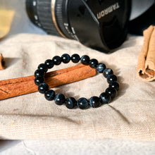 Load image into Gallery viewer, Blue Tiger's Eye Crystal Bracelet
