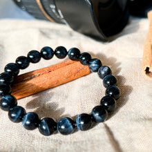 Load image into Gallery viewer, Blue Tiger's Eye Crystal Bracelet