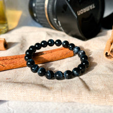 Load image into Gallery viewer, Blue Tiger's Eye Crystal Bracelet