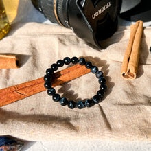 Load image into Gallery viewer, Blue Tiger's Eye Crystal Bracelet