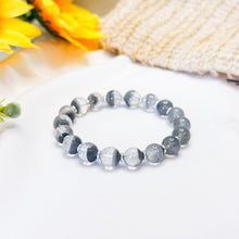 Load image into Gallery viewer, RARE Blue Phantom Quartz (Brazil) Crystal Bracelet