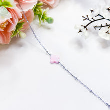 Load image into Gallery viewer, Dainty Pink Conch Chain Crystal Bracelet