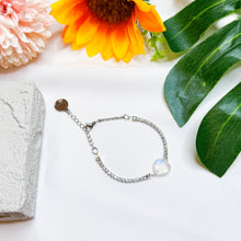 Load image into Gallery viewer, Rainbow Moonstone Tennis Chain Crystal Bracelet (Ameliorate's Signature)