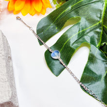 Load image into Gallery viewer, Rainbow Moonstone Tennis Chain Crystal Signature Upgraded V2.0 Tennis Chain Bracelet