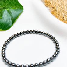 Load image into Gallery viewer, Mini Hematite Crystal Bracelet (4mm/8mm)