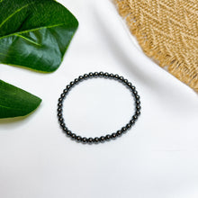 Load image into Gallery viewer, Mini Hematite Crystal Bracelet (4mm/8mm)