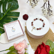 Load image into Gallery viewer, Princess Garnet & Necklace Giftset with FREE Crystal Blind Box