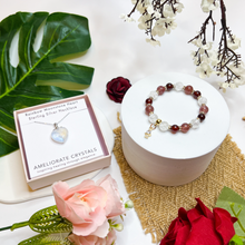 Load image into Gallery viewer, Princess Garnet & Necklace Giftset with FREE Crystal Blind Box