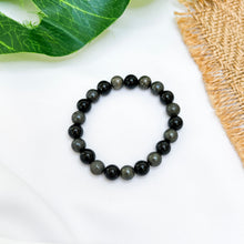 Load image into Gallery viewer, Pyrite x Black Tourmaline Crystal Bracelet