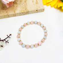 Load image into Gallery viewer, Dainty Crystal Series (Pink Conch, Icy Green, Abalone, Smoky Quartz) Crystal Bracelet