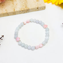 Load image into Gallery viewer, Dainty Crystal Series (Pink Conch, Icy Green, Abalone, Smoky Quartz) Crystal Bracelet