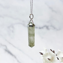 Load image into Gallery viewer, Aragonite S925 Pendulum Necklace