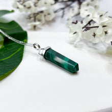 Load image into Gallery viewer, Malachite S925 Pendulum Necklace