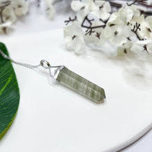 Load image into Gallery viewer, Aragonite S925 Pendulum Necklace