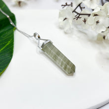 Load image into Gallery viewer, Aragonite S925 Pendulum Necklace