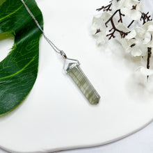 Load image into Gallery viewer, Aragonite S925 Pendulum Necklace