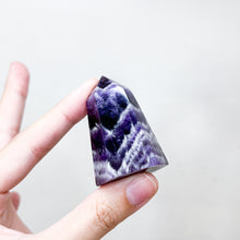 Load image into Gallery viewer, Dream Amethyst (Chevron Amethyst) Crystal Tower