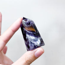 Load image into Gallery viewer, Dream Amethyst (Chevron Amethyst) Crystal Tower
