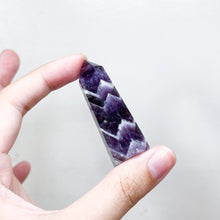 Load image into Gallery viewer, Dream Amethyst (Chevron Amethyst) Crystal Tower