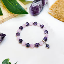 Load image into Gallery viewer, Dream Berry (RARE Tiffany Stone, Kunzite) Crystal Bracelet