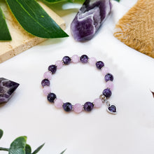 Load image into Gallery viewer, Dream Berry (RARE Tiffany Stone, Kunzite) Crystal Bracelet