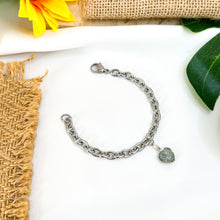 Load image into Gallery viewer, Heart Crystal S925 Sterling Silver 304 Stainless Steel Cable Chains