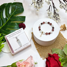 Load image into Gallery viewer, Princess Garnet & Necklace Giftset with FREE Crystal Blind Box