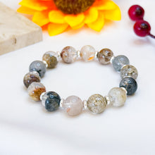 Load image into Gallery viewer, Collector's Grade: Four Seasons Phantom Quartz Crystal Bracelet