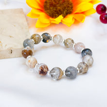 Load image into Gallery viewer, Collector's Grade: Four Seasons Phantom Quartz Crystal Bracelet