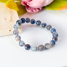 Load image into Gallery viewer, Iolite in Kyanite Crystal Bracelet
