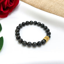 Load image into Gallery viewer, RARE Scapolite (Gold Plated Abacus Charm) Crystal Bracelet