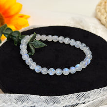 Load image into Gallery viewer, Dainty Rainbow Moonstone Crystal Bracelet